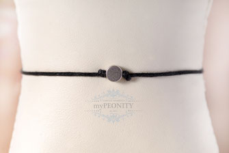 silber dot klein freundschaftsband friends