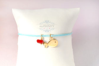 Fisch Koralle Freundschaftsband sommer armband