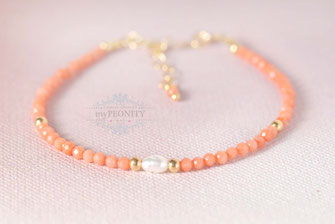 Mini Seed Korallenperlen Armband