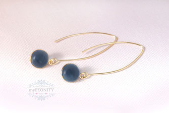 blauer wasser saphir iolite ohrringe 