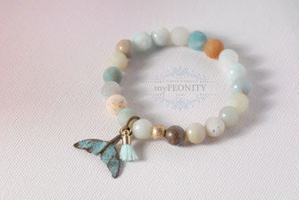 Buddha Armband Fischflosse quaste elastisch