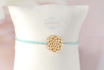 Freundschaftsband, Blume des Lebens, flower of life