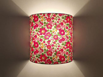Applique murale en demi-lune liberty Betsy