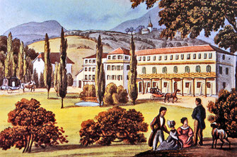 Das Bachtelenbad in Grenchen diente Giuseppe Mazzini  von 26. April 1835 bis 1. Januar 1837 als Unterschlupf.