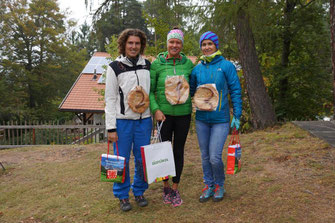 2.Michaela Bianchini, 1.Tanja Pancheri, 3.Sabine Riedl