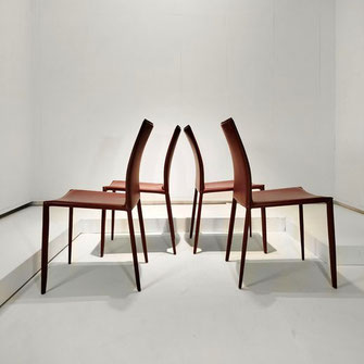 Giancarlo Vegni & Gianfranco Gaultierotti Dining Chairs by Fasem, Italy, 1979 - PN.Modern pnmodern