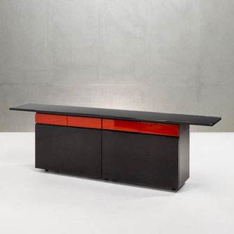 Giotto Stoppino & Lodovico Scerbis  Sideboard Model "Sheraton"  Lacquered Wood  Italy, 1977 - PN.Modern pnmodern