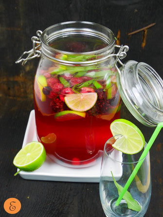Aromawasser Berren/Salbei/Limette