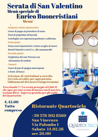 Ristorante Quartocielo San Vincenzo