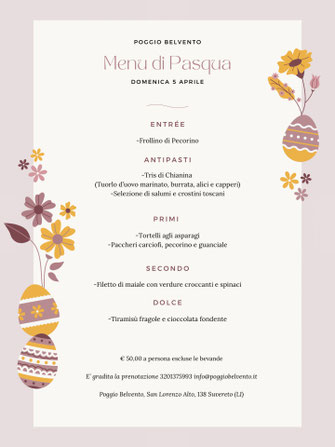 PASQUA POGGIO BELVENTO