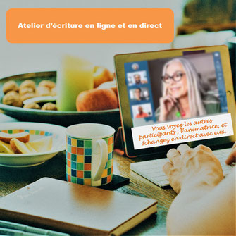 Ateliers d'écriture en visio