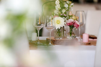 Hochzeitstisch Deko - BOHO