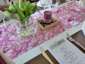 Hochzeitstischdeko
