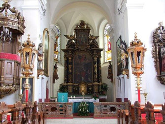 Trauung in der Kirche Arstetten