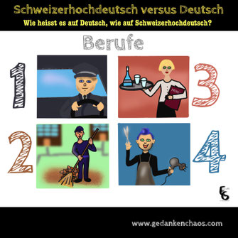 Schweizerdeutsch versus Deutsch