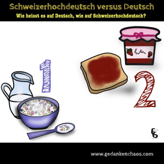 Schweizerdeutsch versus Deutsch