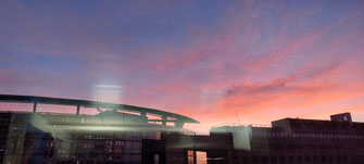 Frankfurt vanuit kantoor