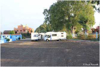 Maroc en camping car Camping-motel Ouezzane