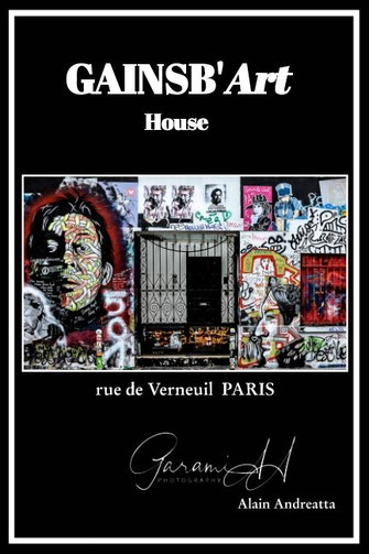 livre Gainsb'art rue de verneuil garamiAA Alain Andreatta