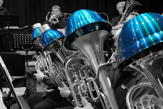 brass band wbi beim neujahrskonzert 2018 in bad bramstedt