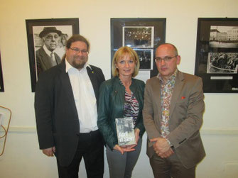 V.l.n.r.: GR Mag. Klaus Bergmaier, StRin Eva Hollerer, Dr. Robert Streibel. Foto: zVg
