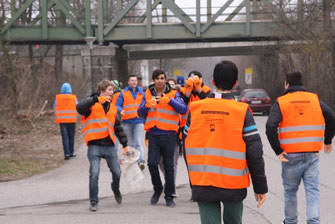 Auf zum fröhlichen Saubermachen. Foto: Stadt Krems.