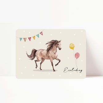 Einladungskarte Kindergeburtstag prinzessin