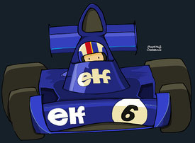 François Cevert by Muneta & Cerracín