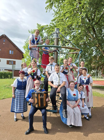 Die Wylandsterne zwischen zwei Auftritten am 7. Juni 2026:-)