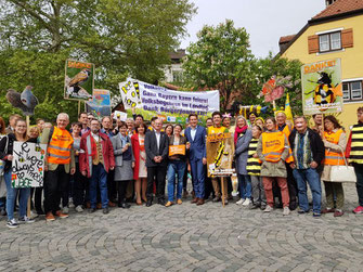 Volksbegehren im Landtag (Foto: Uschi Umlauf)