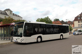 HOM-KM 880, Mercedes-Benz Citaro II Euro 6, Busbahnhof in Blieskastel, 23.09.2023