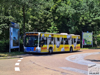 SB-SB 516, Wagen 516, Mercedes-Benz Citaro I Facelift, Tabaksweiher in Saarbrücken, 15.06.2022