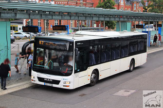 MZG-VZ 86, MAN Lion´s City Euro 6, ZOB in St. Wendel, 29.07.2022
