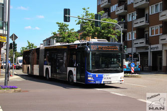 SB-SB 2110, Wagen 110, MAN Lion´s City G Euro 6, Sulzbachtalstraße in Sulzbach, 19.05.2023