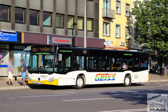 SIM-GR 31, Mercedes-Benz Citaro II Euro 5, Bahnhof in Bad Kreuznach, 06.08.2022