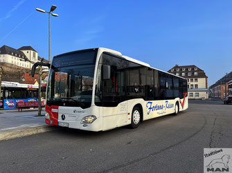 HOM-JM 130, Mercedes-Benz Citaro II Euro 5, Busbahnhof in Blieskastel, 04.03.2023