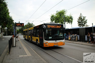MZ-MQ 322, Wg-Nr. 322, MAN Lion´s City G Euro 6, Hauptbahnhof in Mainz, 27.08.2022