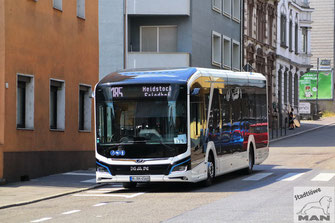 M-AN 4568, MAN Lion´s City 12E, Karl-Janssen-Straße in Völklingen, 07.06.2023