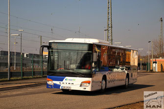 SB-LR 27, Setra S415NF, ZOB in St. Wendel, 03.03.2023