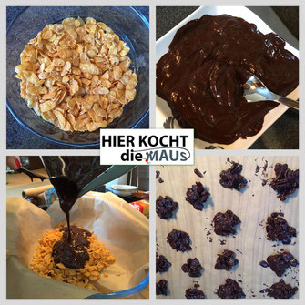 Choco-Crossis selbstgemacht mit Cornflakes