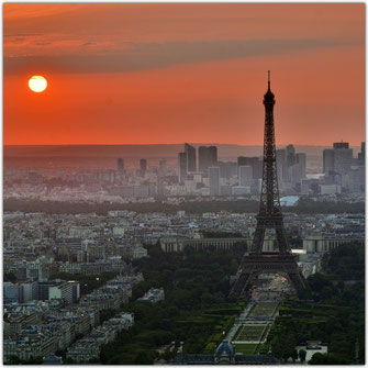 Paris Sonnenuntergang Stadt