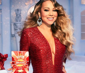 All Mariah Wants for Christmas ...Is Walker's Potato Chips?