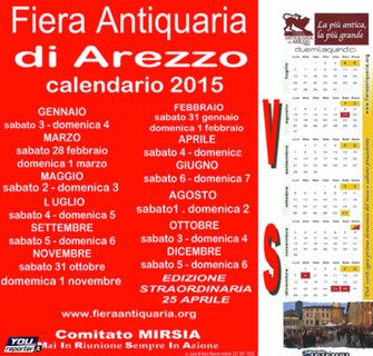Prima domenica del mese - Fiera Antiquaria - Arezzo