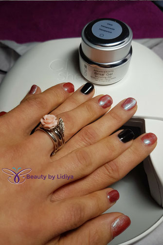 brisa cnd hard gel overlay nails at home st albans hypoallergetic 