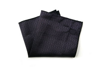 Einstecktuch lila schwarz elegant