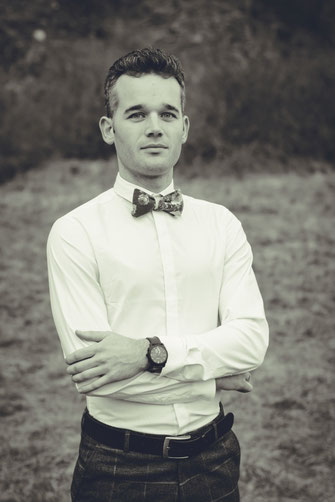 Christian Hartenstein Querbinder Schleife Fliege Selbstbinder