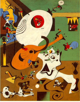 Interior holandés I, Joan Miró (1928)