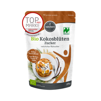borchers Kokosblütenzucker bio 275 g im Standbeutel