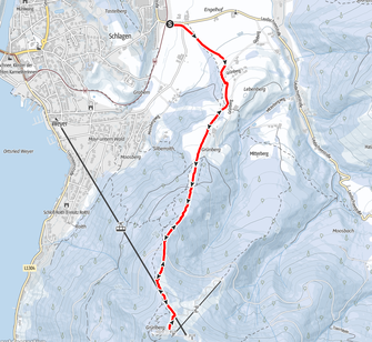 Grünberg Skitour, Gmunden, Mülibankerl, Grünbergalm, Traunsee, Salzkammergut, Oberösterreich