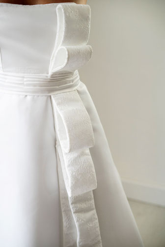 Détails robe de mariée